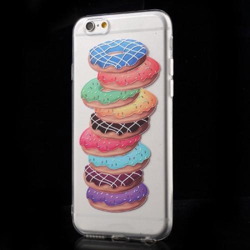 Sweet gélový obal na iPhone 6s a 6 -pyramida donutků
