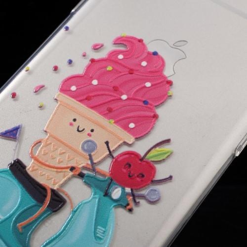 Sweet gélový obal na iPhone 6s a 6 -zmrzlinka