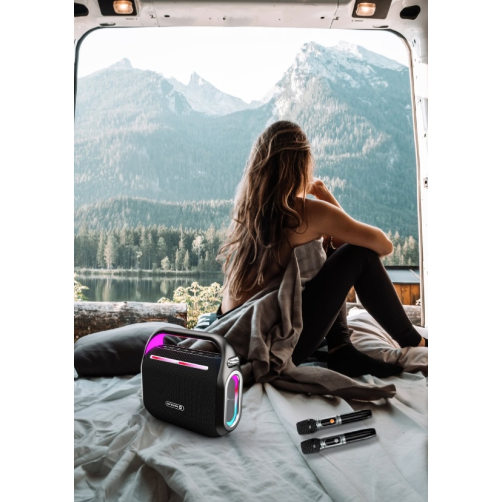 SWISSTEN Bluetooth reproduktor Harmony 120W - čierny