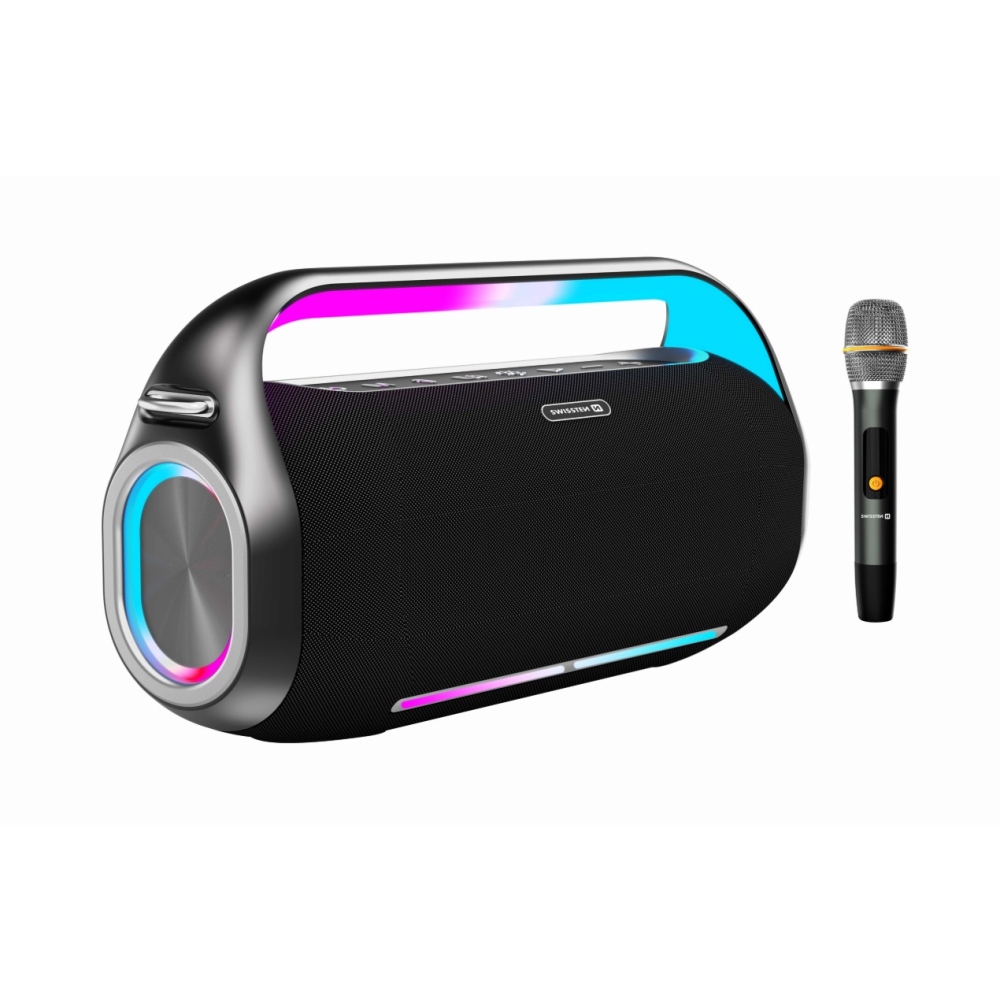 SWISSTEN Bluetooth reproduktor Harmony 300W - čierny
