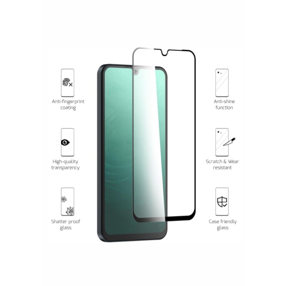 Swissten celoplošné tvrdené sklo na Samsung Galaxy S26