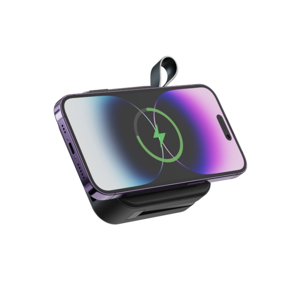 Swissten powerbanka All-in-one Pro s vymeniteľnými vidlicami (USA, EU, UK) 10000 mAh 20 W - čierna