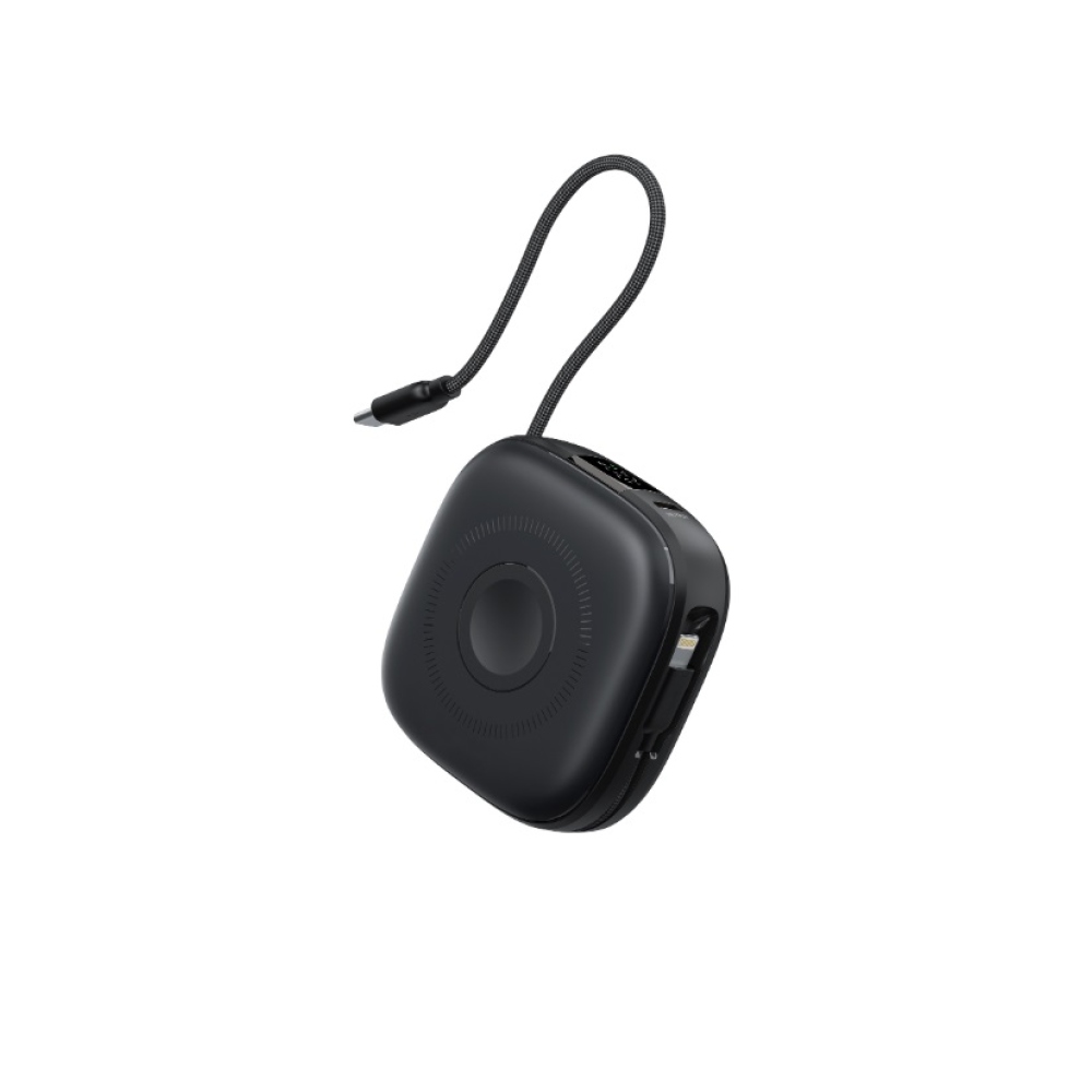 Swissten powerbanka Voltbox MagGo 10 000 mAh s integrovanými káblami + MagSafe + Applewatch