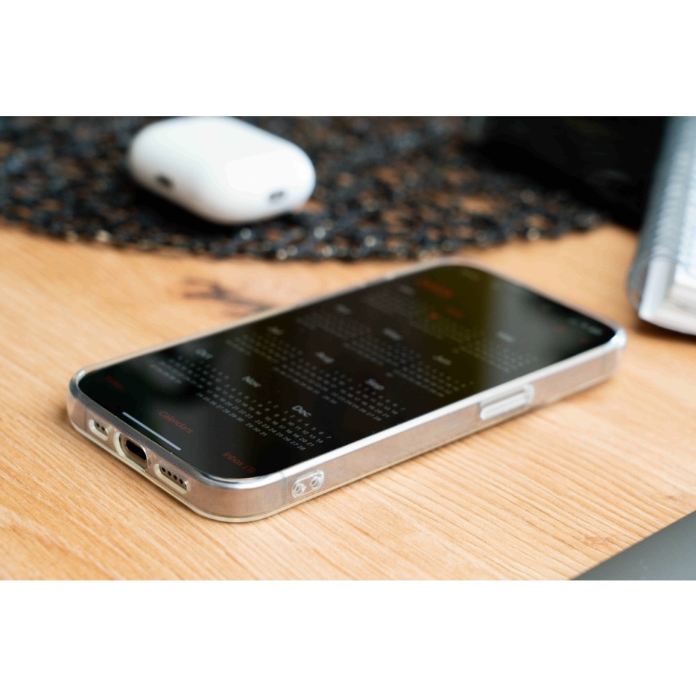 Swissten priehľadný gélový obal na iPhone 15 Pro Max - priehľadný