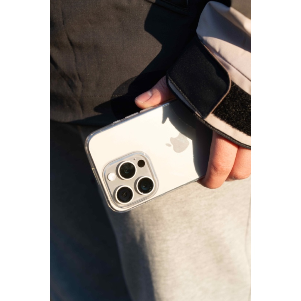 Swissten priehľadný gélový obal na iPhone 15 Pro Max - priehľadný