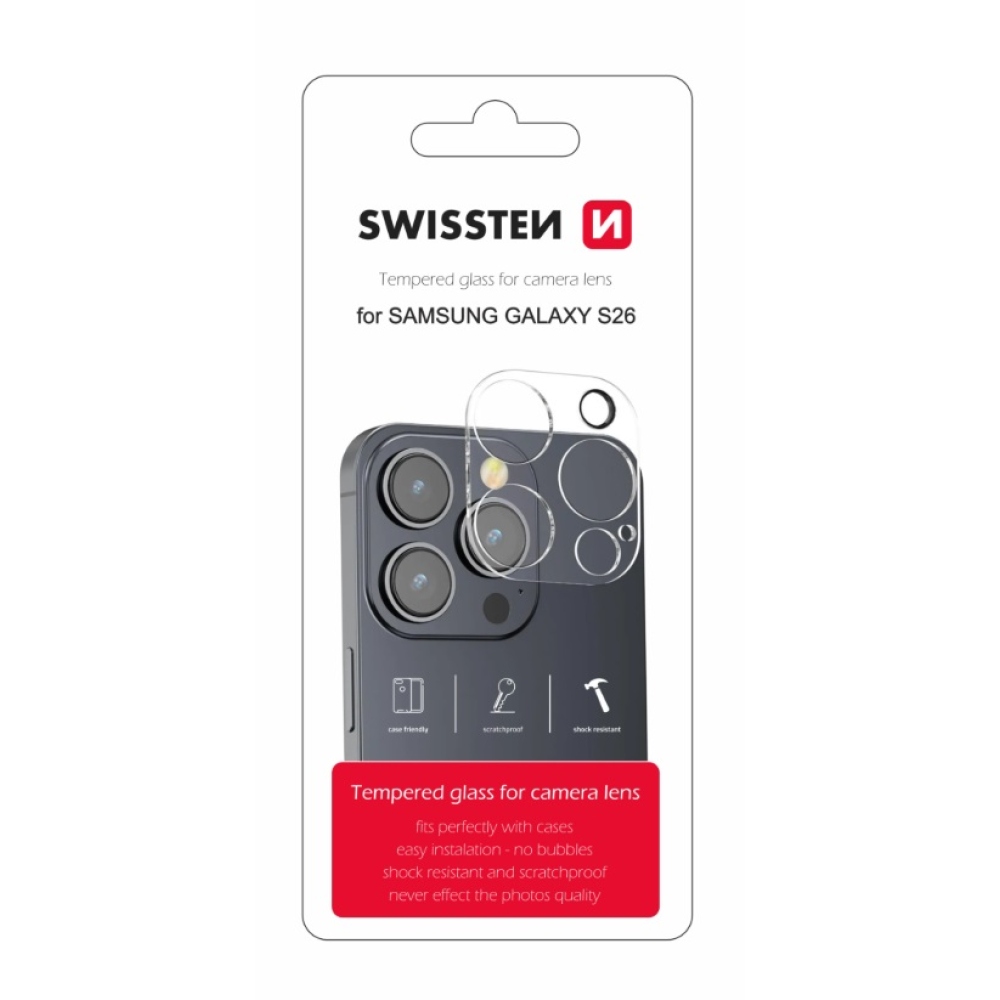 Swissten sklo šošovky fotoaparátu na Samsung Galaxy S26
