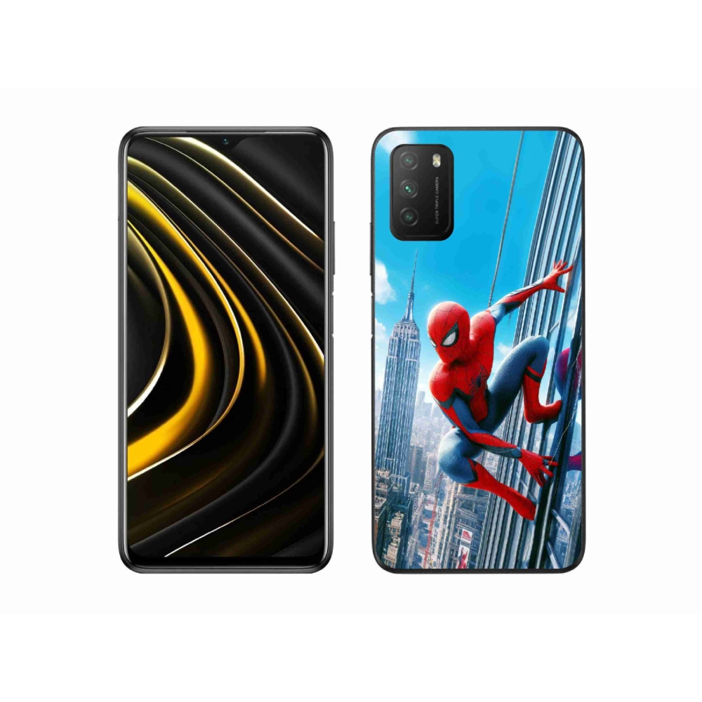 Gélový kryt mmCase na Xiaomi Poco M3 - spiderman