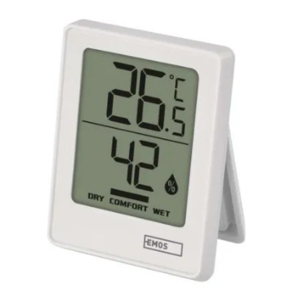 Digitálny teplomer s vlhkomerom, bezdrôtový snímač E0345