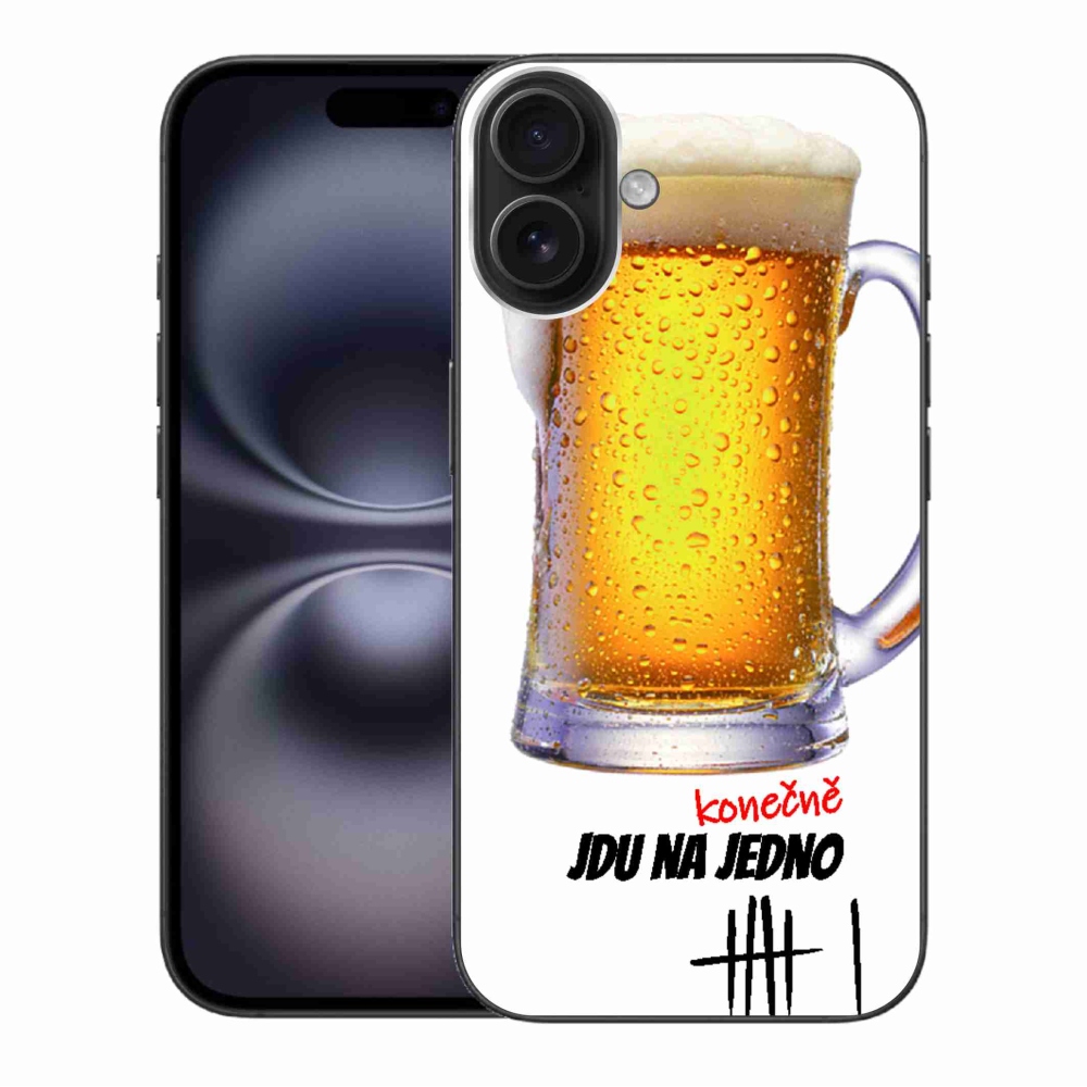 Gélový kryt mmCase na iPhone 16 Plus - idem na jedno