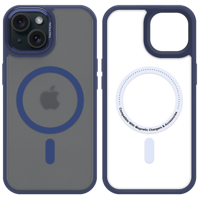 Tactical MagForce Hyperstealth 3.0 Puzdro pre Apple iPhone 15 Deep Blue