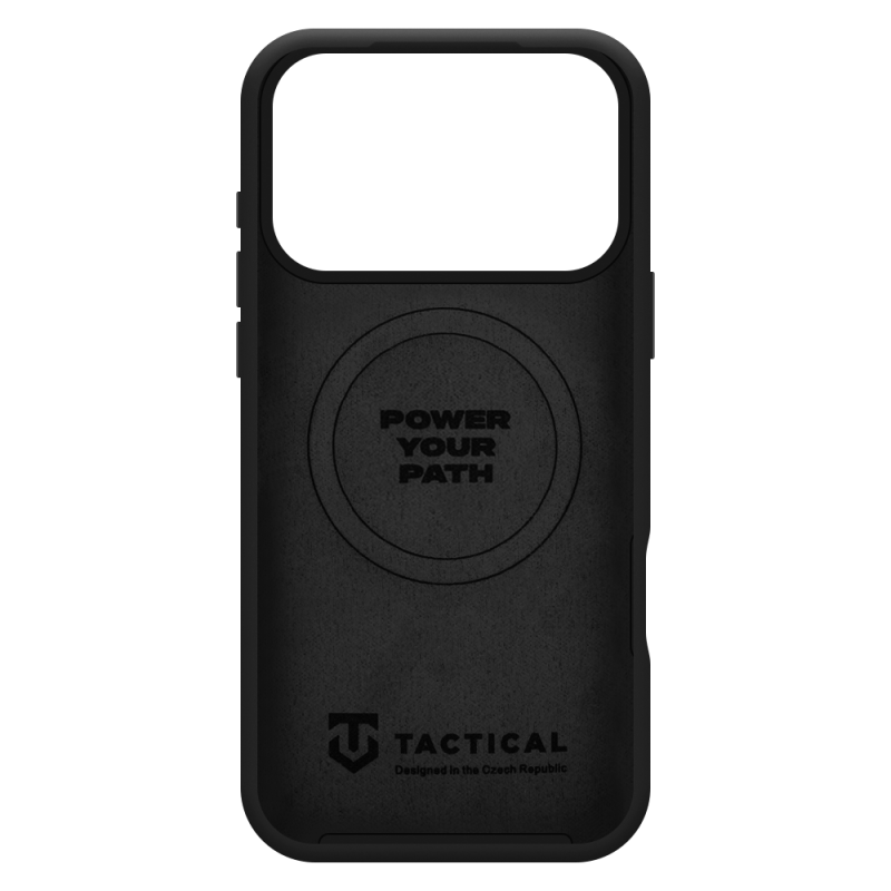 Tactical MagForce Velvet Smoothie 2.0 – puzdro pre Apple iPhone 18 Pro/17 Pro v čiernej farbe „Asphalt“
