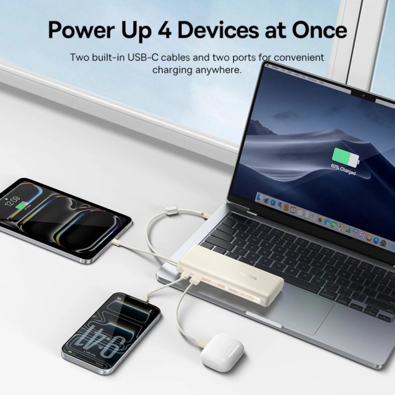 Powerbanka Baseus EnerFill FC41 100 W, 20 000 mAh, Cosmic Black