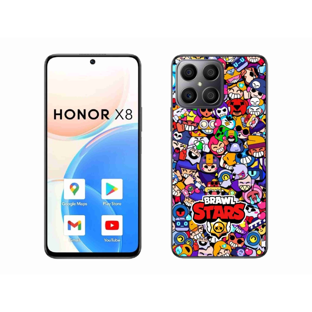 Gélový kryt mmCase na Honor X8 4G - brawl stars 2