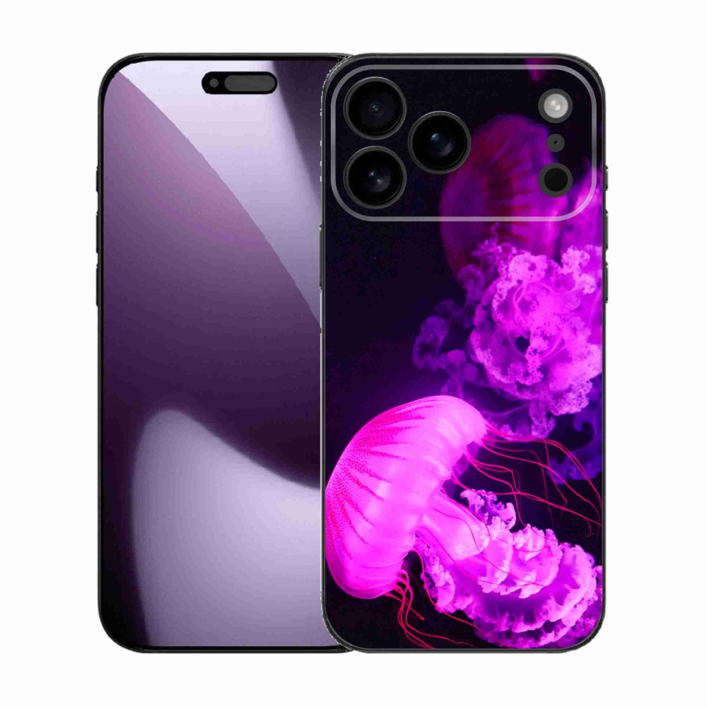 Gélový kryt mmCase na iPhone 17 Pro Max - medúza 1