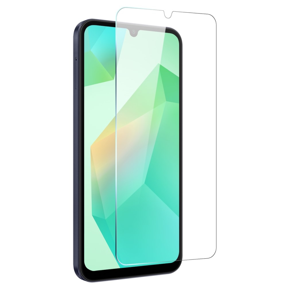 NORTHJO priehľadný gélový obal + tvrdené sklo na Samsung Galaxy A26 5G - priehľadný