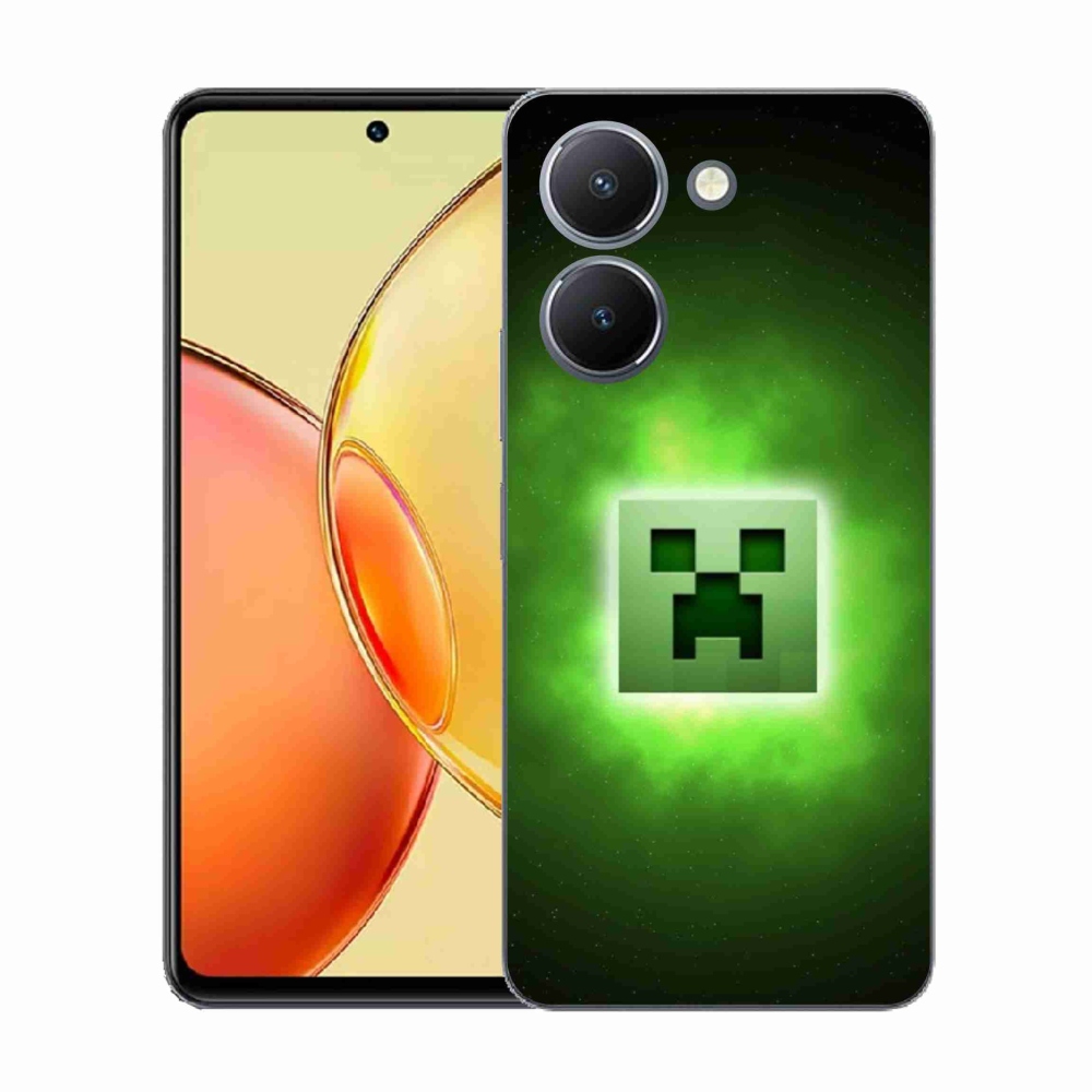 Gélový kryt mmCase na Vivo Y36 - minecraft