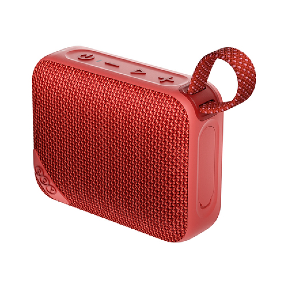 QCY SP2 Bluetooth reproduktor IP67 s RGB podsvietením - červený