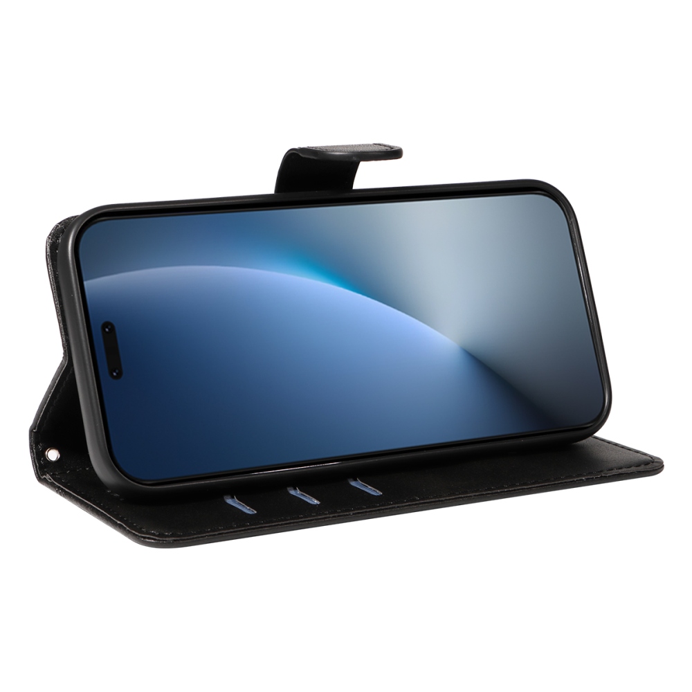 T-Shape knižkové puzdro na Honor Magic 8 Pro 5G - čierne