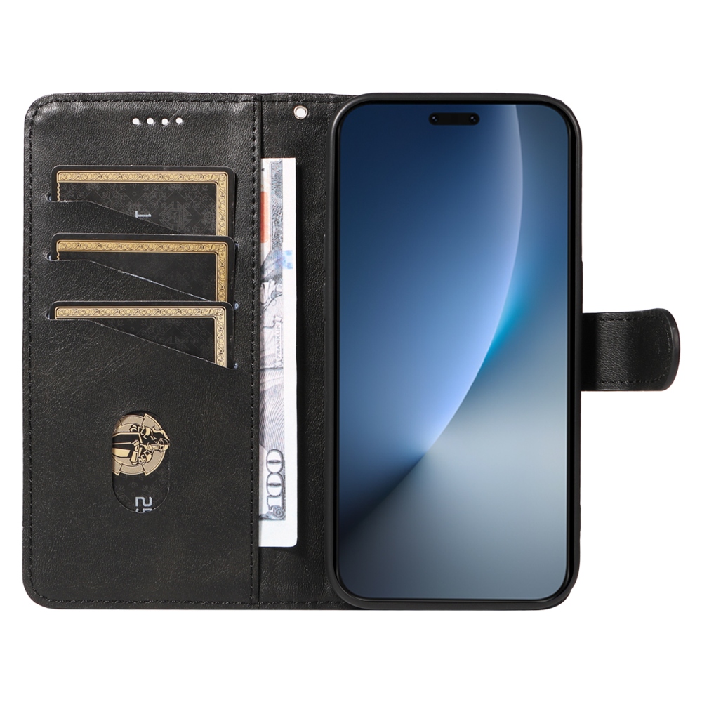 T-Shape knižkové puzdro na Honor Magic 8 Pro 5G - čierne