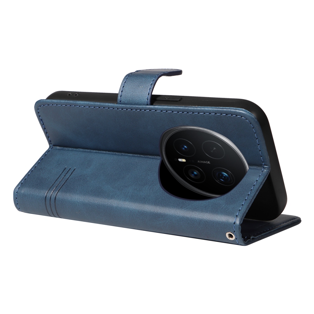 T-Shape knižkové puzdro na Honor Magic 8 Pro 5G - modré