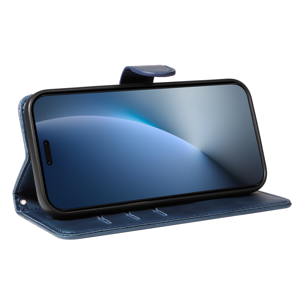 T-Shape knižkové puzdro na Honor Magic 8 Pro 5G - modré