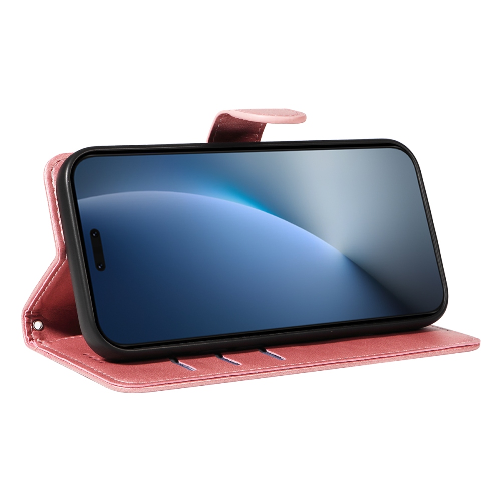 T-Shape knižkové puzdro na Honor Magic 8 Pro 5G - ružovozlaté