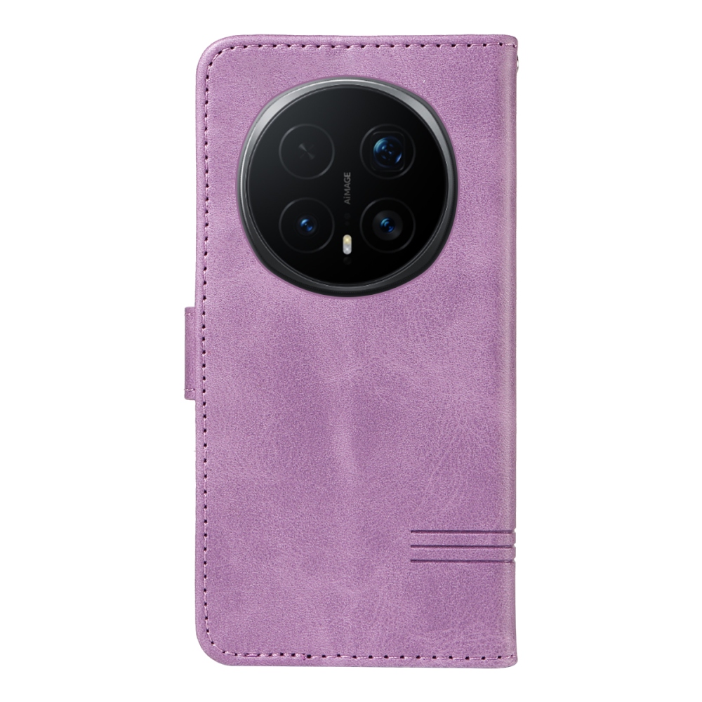 T-Shape knižkové puzdro na Honor Magic 8 Pro 5G - svetlofialové