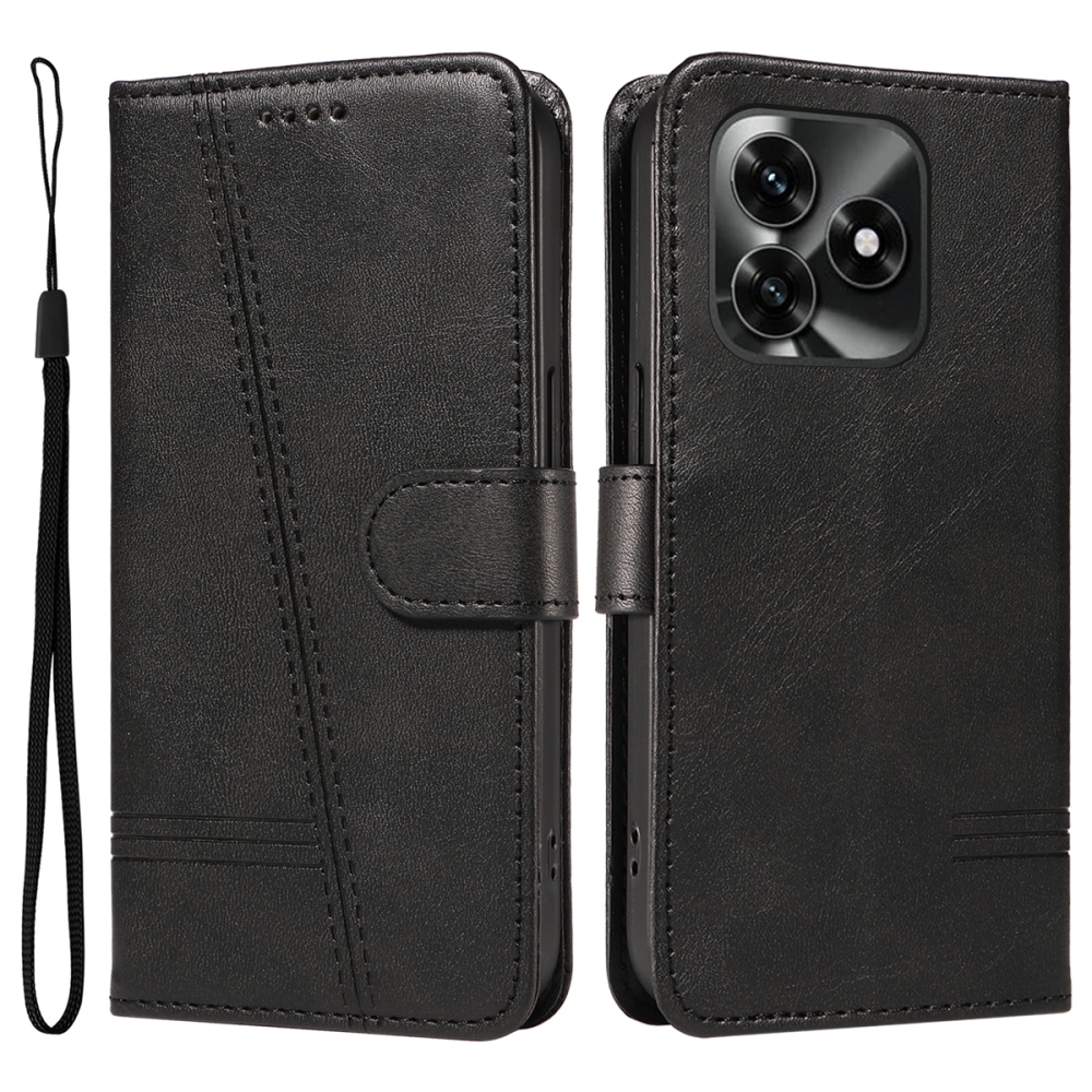 T-Shape knižkové puzdro na Honor X5c Plus - čierne