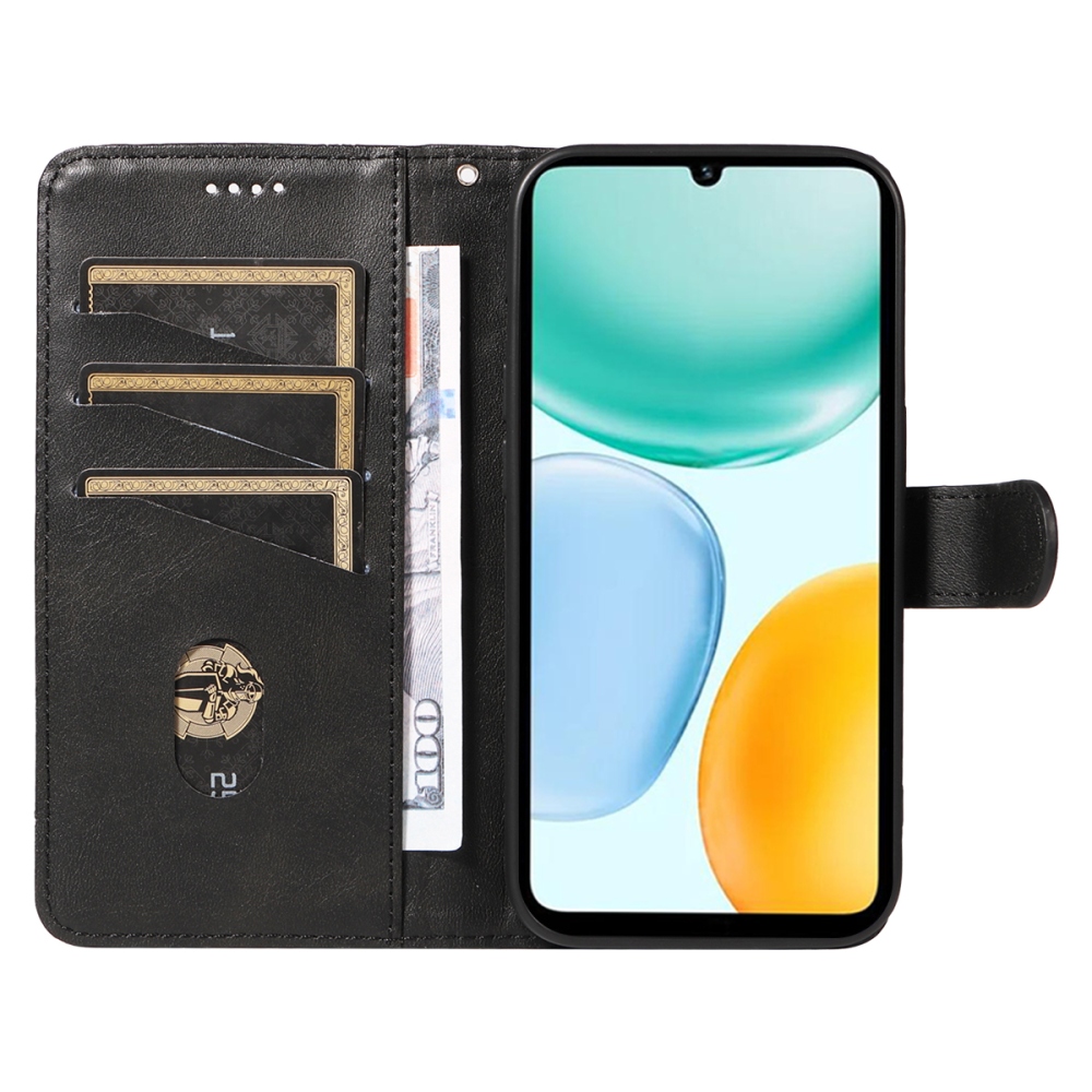 T-Shape knižkové puzdro na Honor X5c Plus - čierne