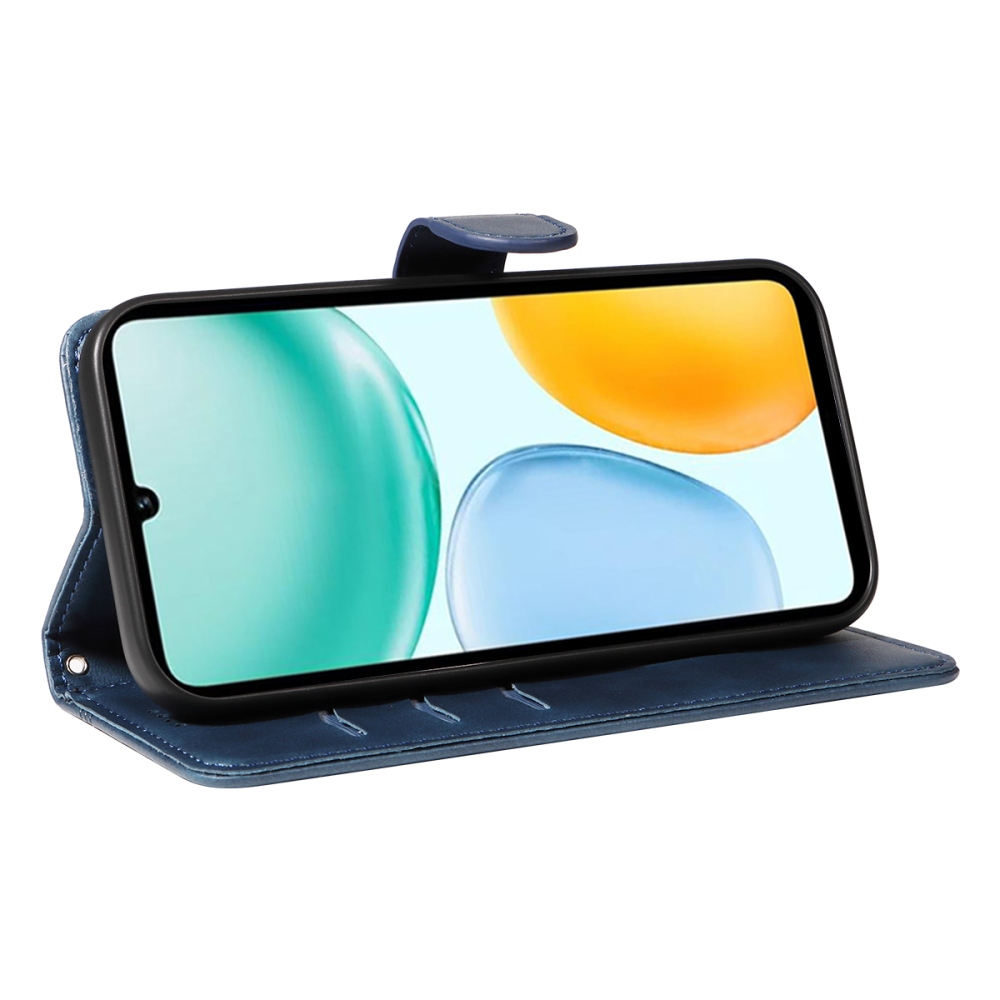 T-Shape knižkové puzdro na Honor X5c Plus - modré