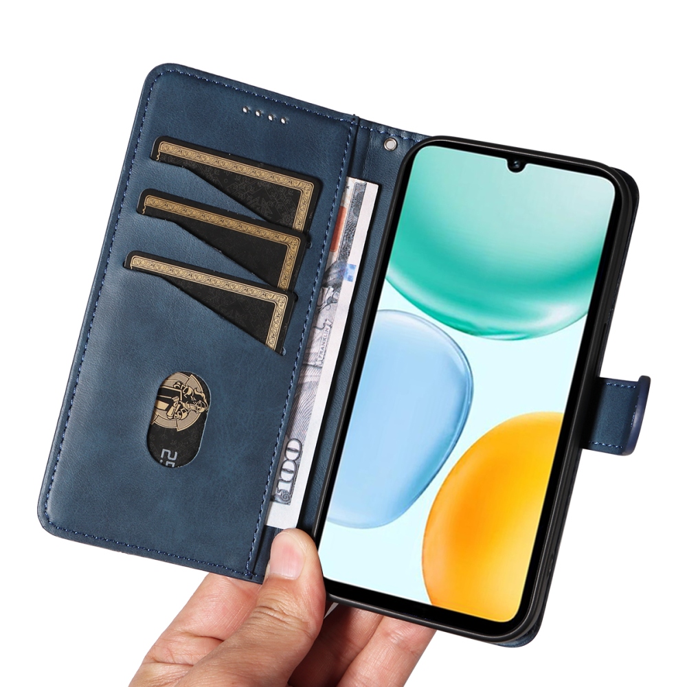 T-Shape knižkové puzdro na Honor X5c Plus - modré