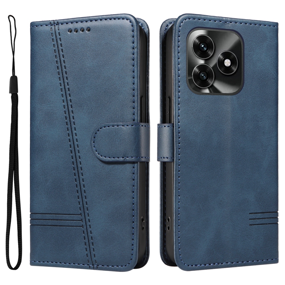 T-Shape knižkové puzdro na Honor X5c Plus - modré