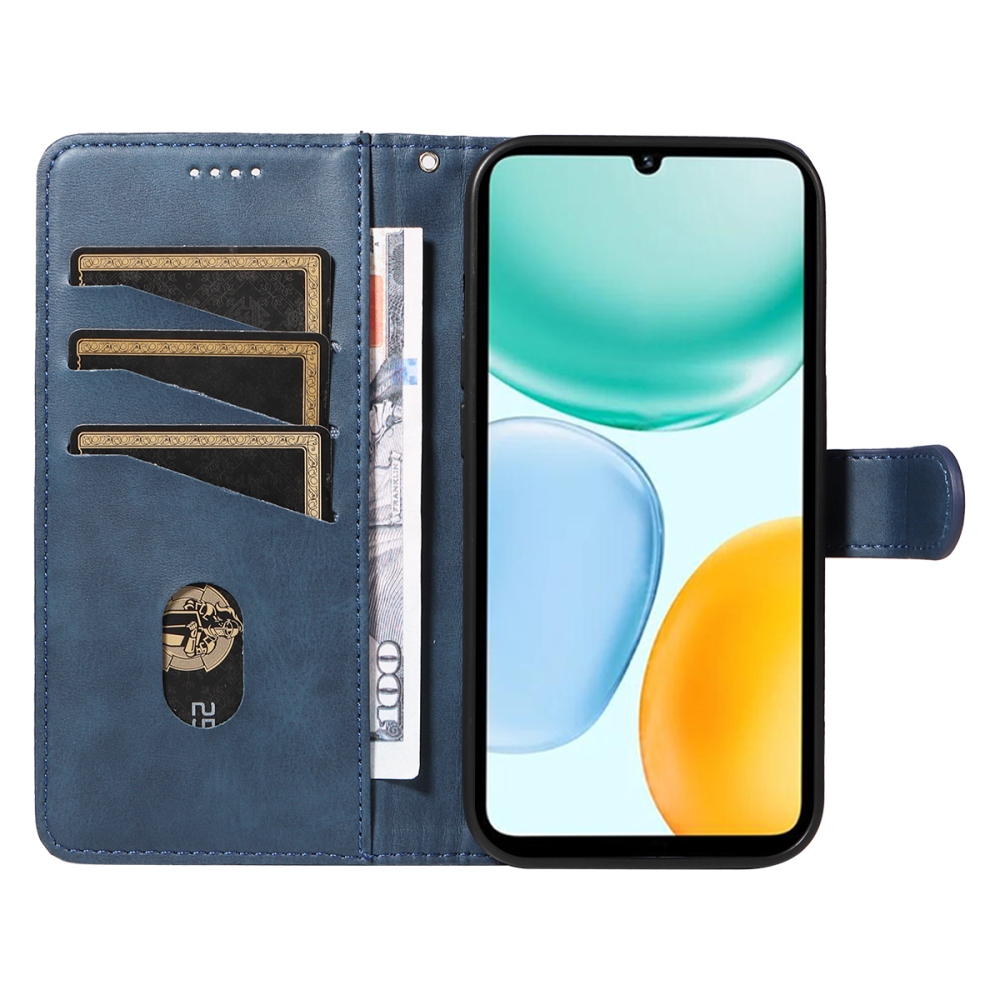 T-Shape knižkové puzdro na Honor X5c Plus - modré