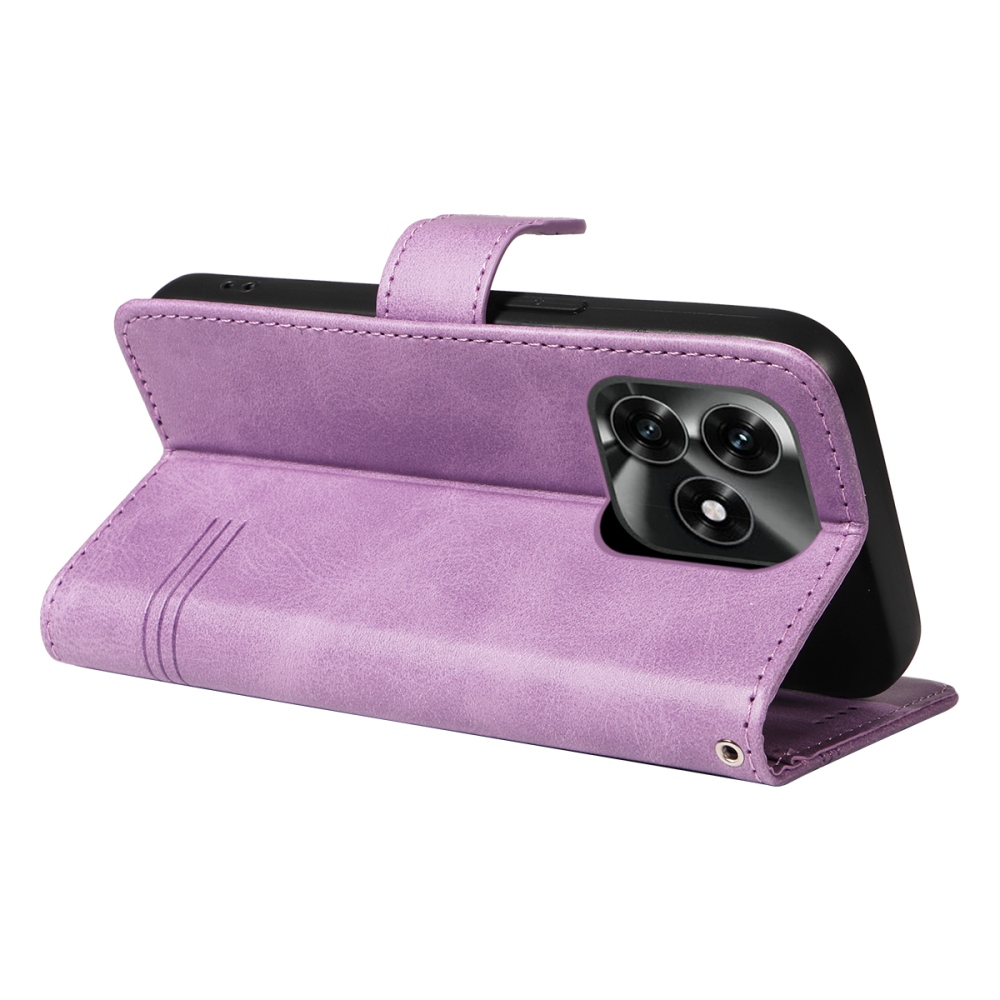 T-Shape knižkové puzdro na Honor X5c Plus - svetlofialové