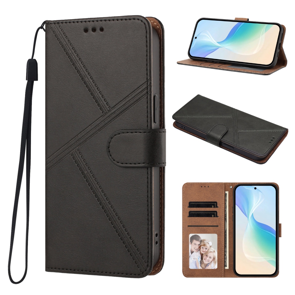 T-Shape knižkové púzdro na mobil Xiaomi Redmi Note 17 Pro 5G - čierne