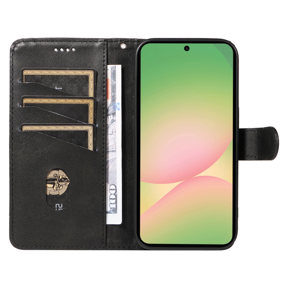 T-Shape knižkové púzdro na Samsung Galaxy A57 5G - čierne