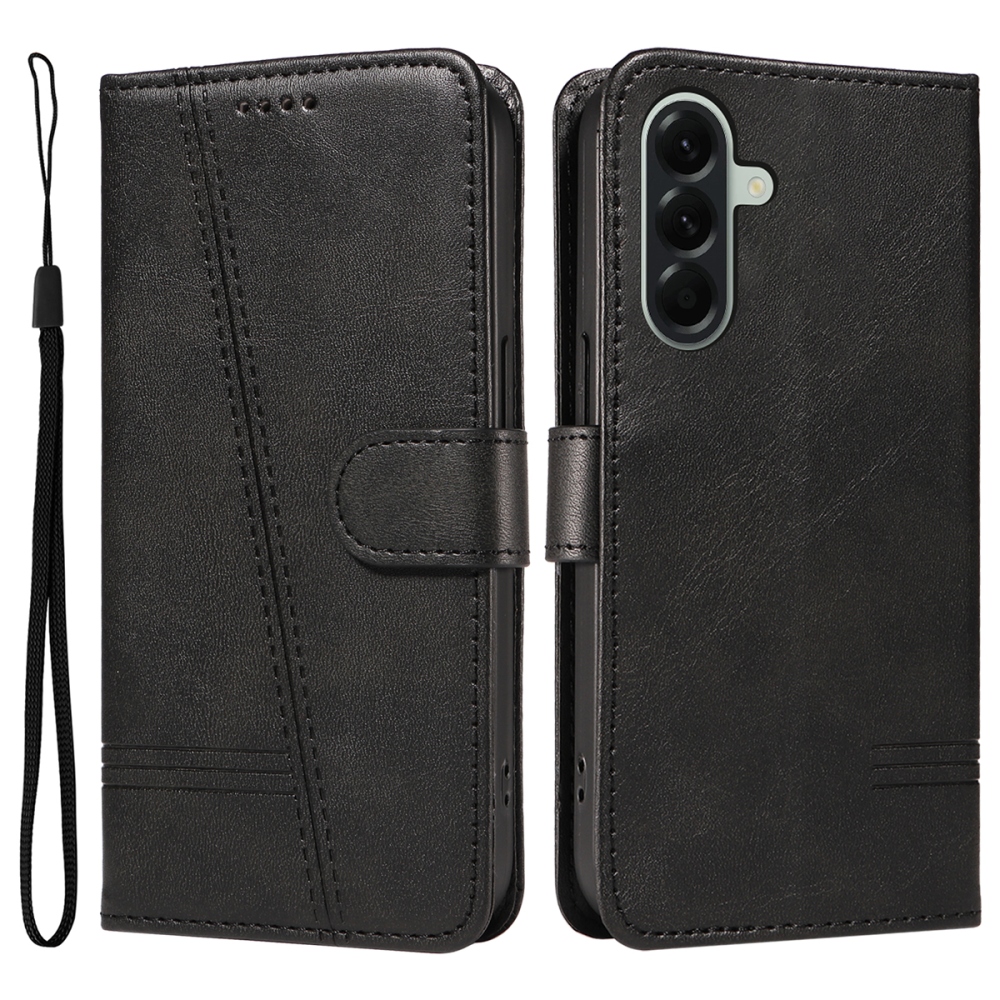 T-Shape knižkové púzdro na Samsung Galaxy A57 5G - čierne