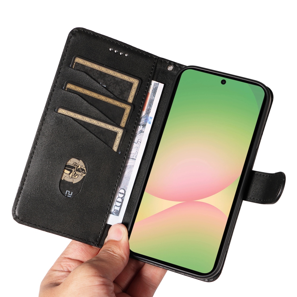 T-Shape knižkové púzdro na Samsung Galaxy A57 5G - čierne