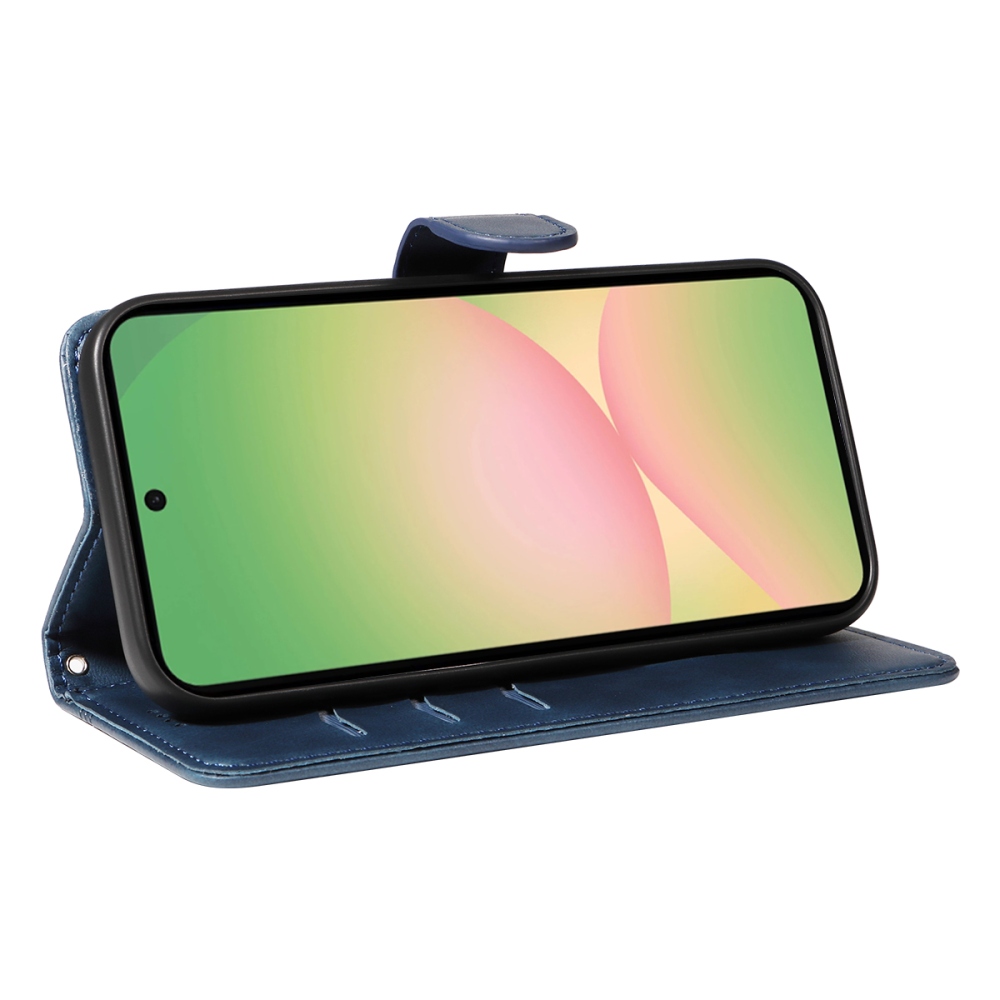 T-Shape knižkové púzdro na Samsung Galaxy A57 5G - modré