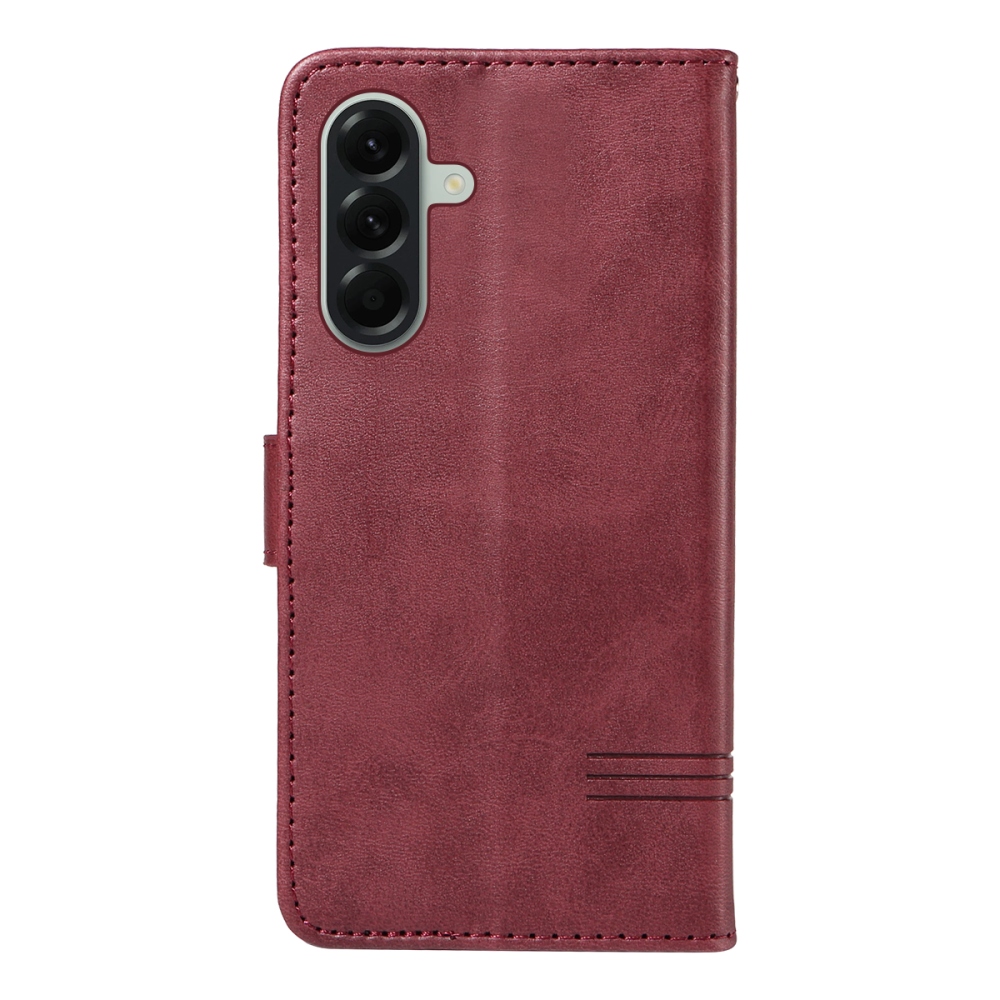 T-Shape knižkové púzdro na Samsung Galaxy A57 5G - vínové