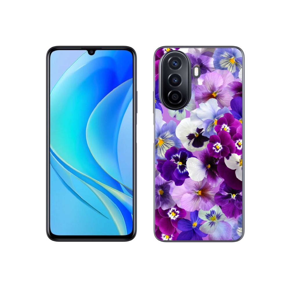 Gélový kryt mmCase na Huawei Nova Y70 - kvety 9