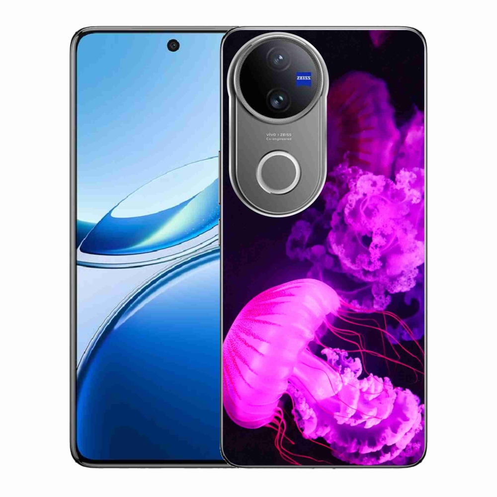 Gélový kryt mmCase na Vivo V50 5G - medúza 1