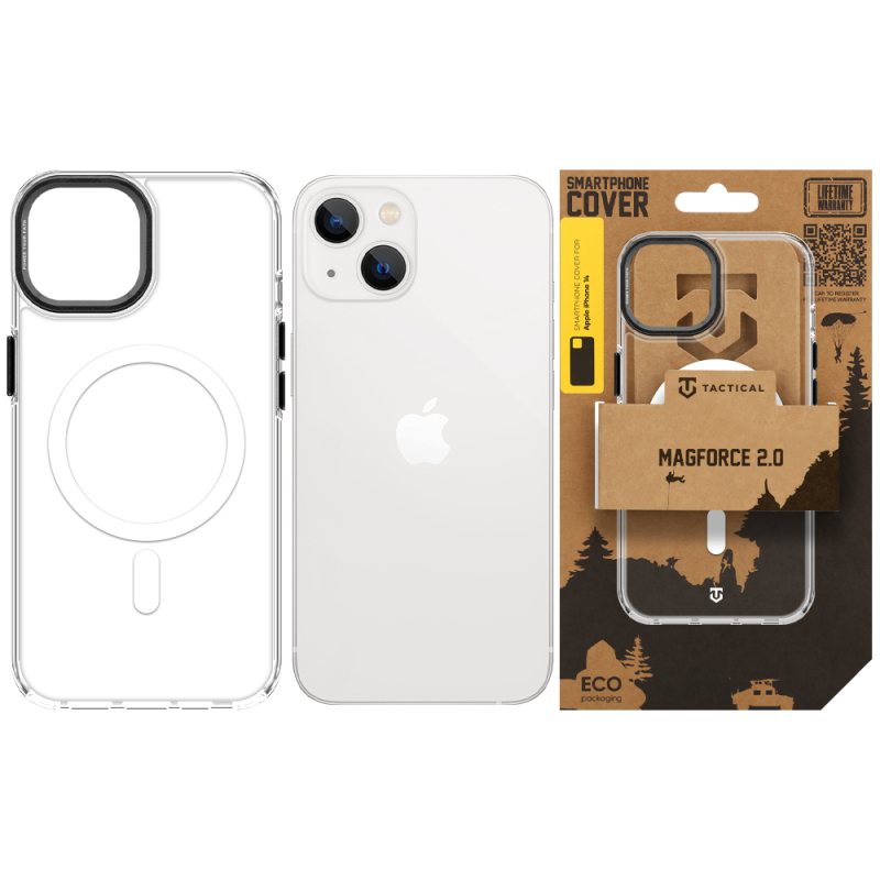 Tactical MagForce 2.0 Puzdro pre Apple iPhone 14 – čierne