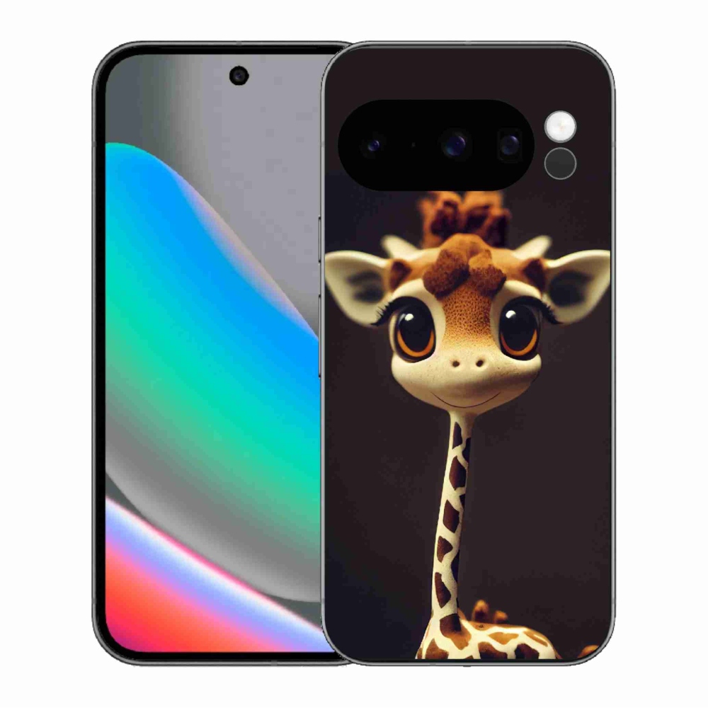 Gélový kryt mmCase na Google Pixel 10 Pro - malá žirafa