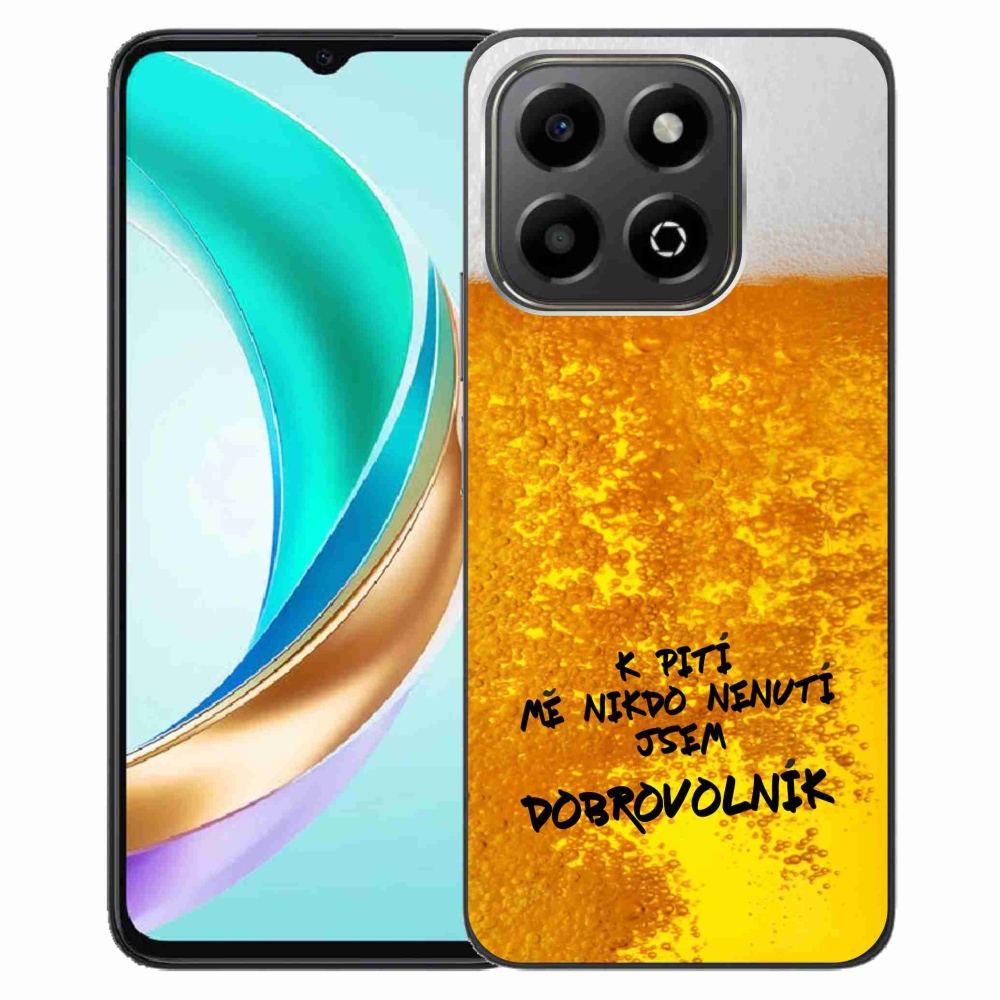 Gélový kryt mmCase na Honor X6b - pivný motív 4