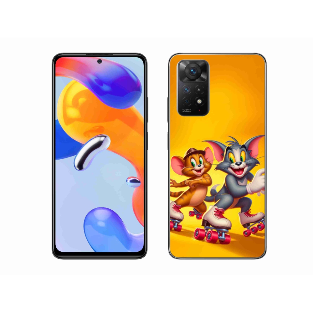 Gélový kryt mmCase na Xiaomi Redmi Note 11 Pro 4G/5G - tom a jerry