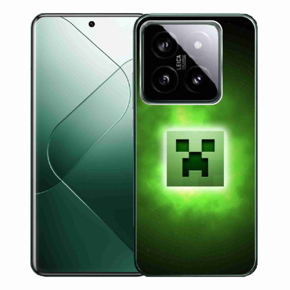 Gélový kryt mmCase na Xiaomi 14 Pro - minecraft