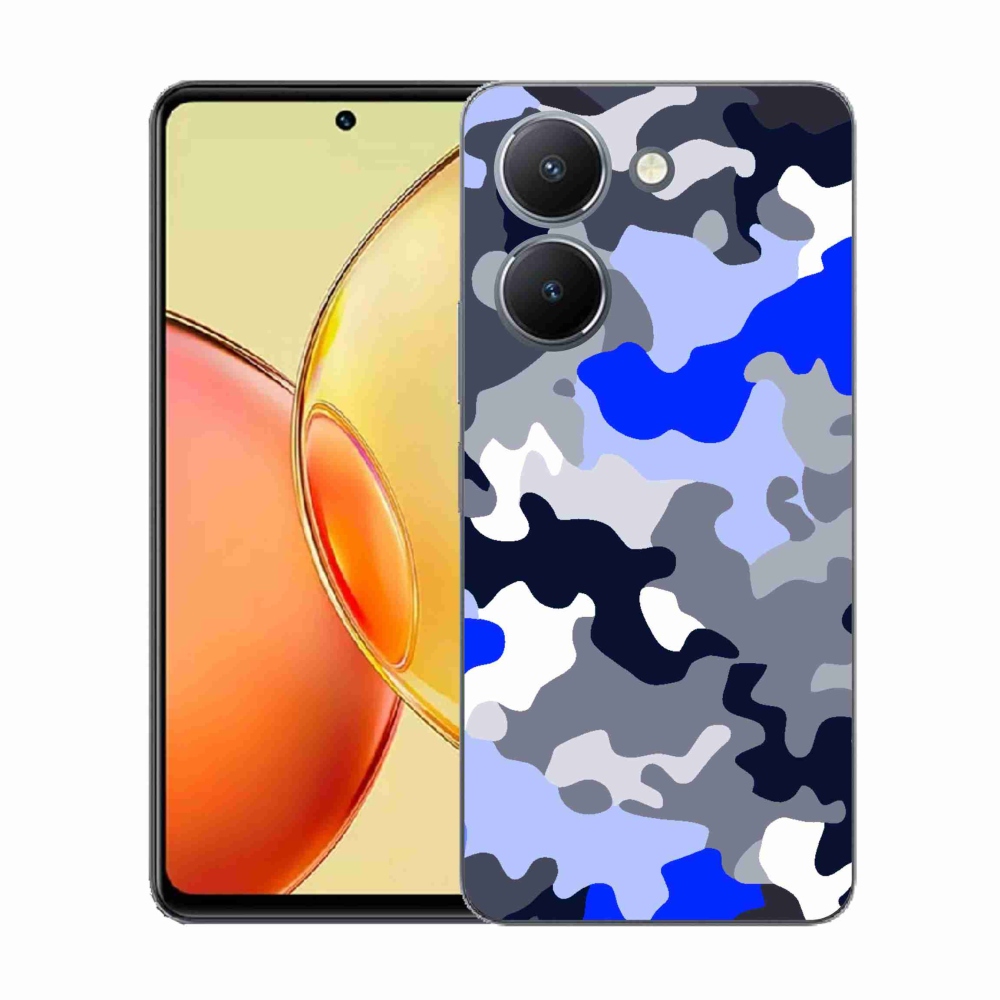 Gélový kryt mmCase na Vivo Y36 - maskáčový vzor 8
