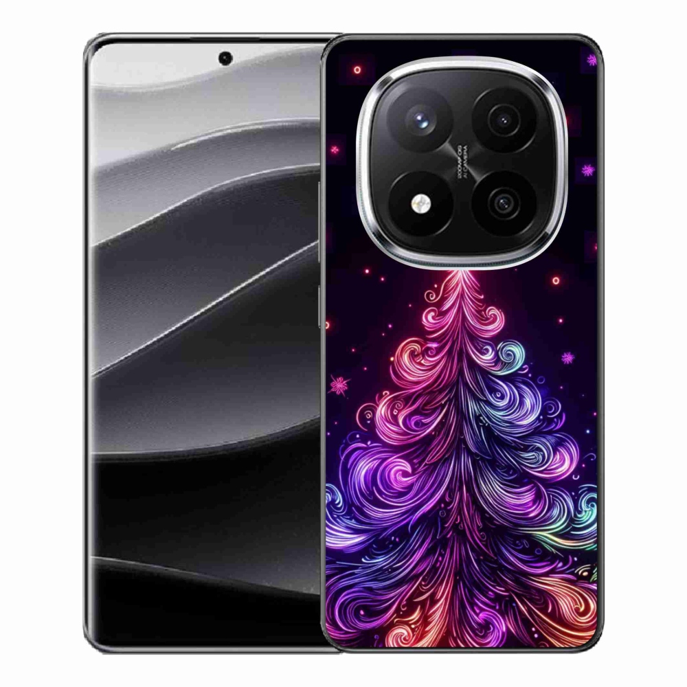 Gélový kryt mmCase na Xiaomi Redmi Note 14 Pro+ 5G - neónový vianočný stromček 1