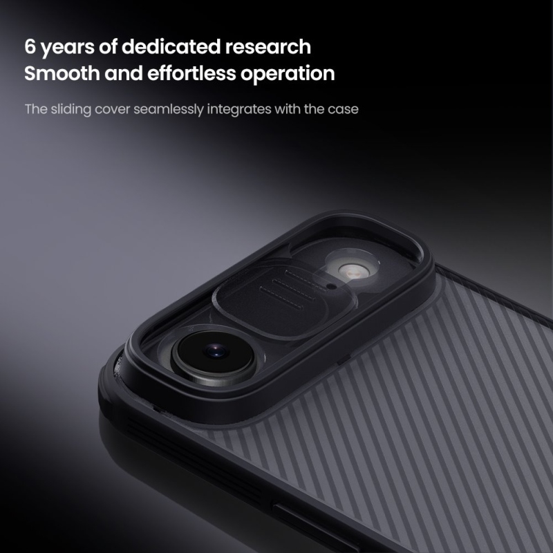 Nillkin CamShield PRO Zadný kryt pre Apple iPhone Air Transparent Black